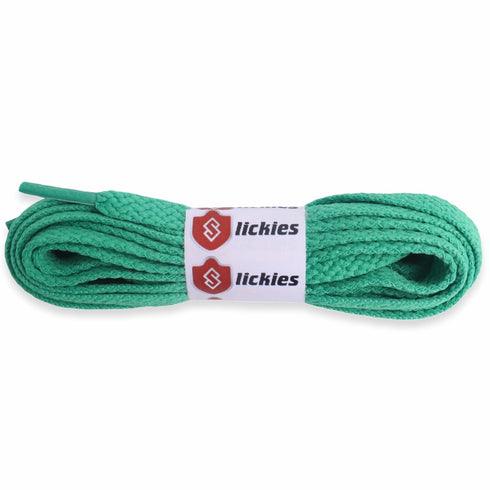 Jordan 4 Laces Basics Flat Thin - Blue Fury | Roma Green Laces for Union Air Jordan 4 Desert Moss & Taupe Haze